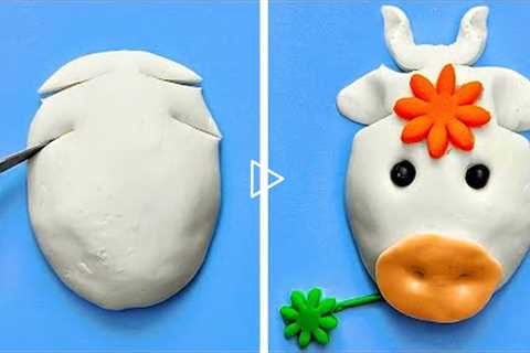 Amazing Dough Figures To Decorate Your Desserts