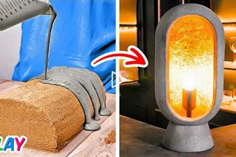 Amazingly Beautiful Things Made Of Cement || DIY Ideas With Cement