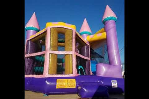 Tug and dunk bungee run from About to Bounce Inflatable Rentals New Orleans