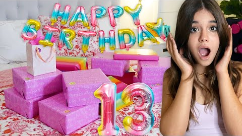I bought 13 AMAZING PRESENTS for my Sister's 13th Birthday -  BEST Teen Gifts | Emily and Evelyn