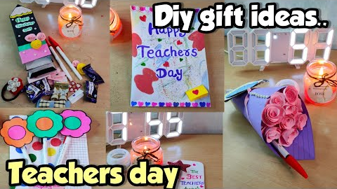 5 Cute Diy Gifts For Teachers Day 2022!! Easy Diy Handmade Gift for Teachers *must watch*