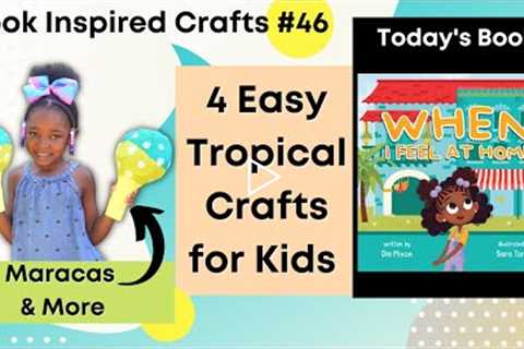 Book Inspired Crafts #46| Maracas, House Craft, Mango Trees|2&UP| HOUSEHOLD ITEMS| Activity..