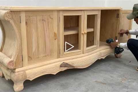 Ingenious Woodworking Project With Amazing Curves Will Make You Happy - Modern Interior Design Ideas