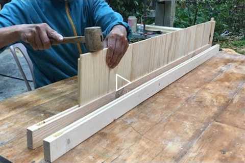 Super Creative Woodworking That You Can Do // A Absolutely Perfect 2 in 1 Project