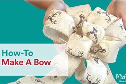 How to Make a Bow | Michaels
