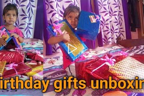 🎉Opening My Daughter's Birthday Gifts | Birthday Gifts Unboxing |Rashvitalks82 #trending #viral