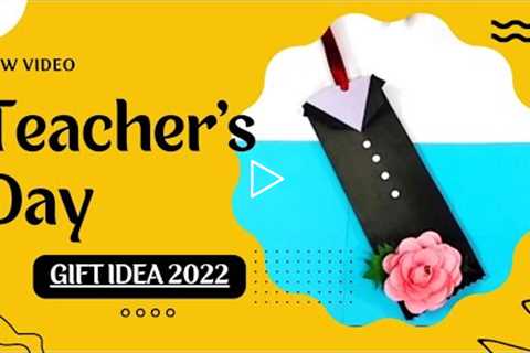 Teachers Day Gift Idea 2022 | DIY Gift Idea For Teachers Day | Handmade Teachers Day Craft Idea 2022