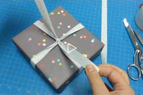 Best Way To Tie A Ribbon On A Package