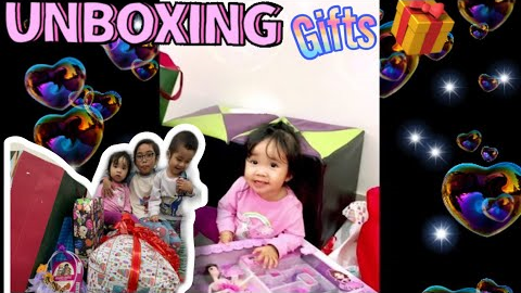 Unboxing gifts for my little girl || Jia en’s 2nd Birthday /pinay vlogger in Malaysia
