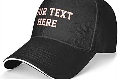 Custom Hat Personalized Text & Photo Dad Hats, Soft Adjustable Baseball Cap, Men Women Universal..