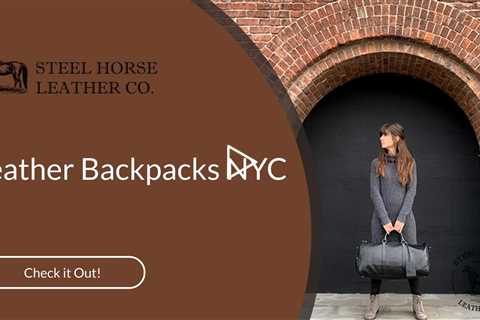 Leather Backpacks NYC
