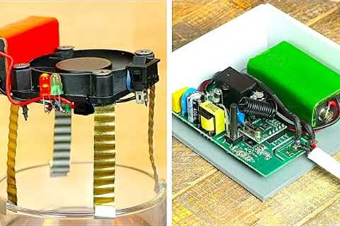 17 DIY ELECTRONIC inventions YOU can create for home