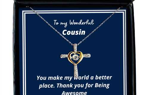 To my Cousin,  Cross Dancing Necklace. Model 64035