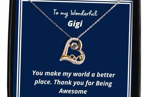 To my Gigi,  Love Dancing Necklace. Model 64035