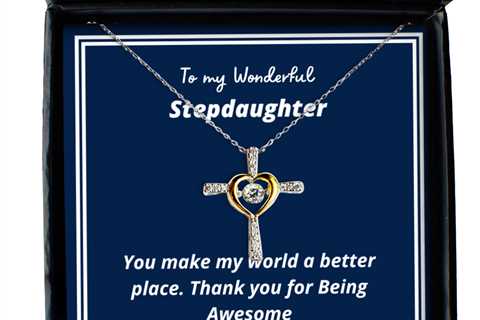 To my Stepdaughter,  Cross Dancing Necklace. Model 64035