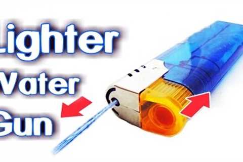 How To Make Lighter Water Gun!