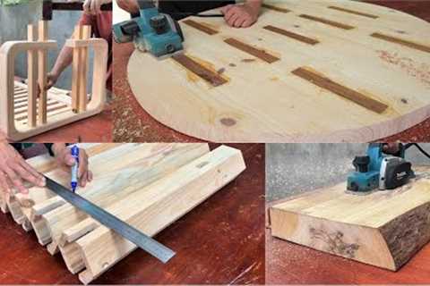 Talent Contest Of 4 Carpenters To Create Unique And Creative Products // Skillful Woodworking Skills