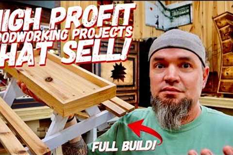 5  More Woodworking Projects That Sell - Low Cost High Profit - Make Money Woodworking