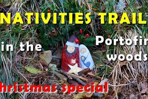 Christmas NATIVITIES TRAIL | Portofino Mount Park | Liguria ITALY