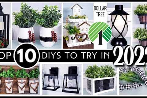 TOP 10 DIYS TO TRY IN 2023 | BEST DOLLAR TREE DIY Hacks | Home Decor | Crafts You Can Make To Sell!