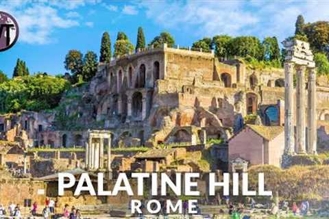 Palatine Hill, Archeological Wonder of Rome - Guided and Narrated - 🇮🇹 Italy - 4K Walking Tour