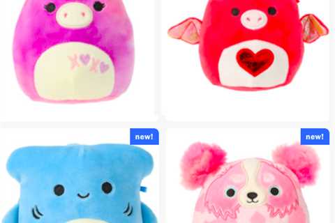 *HOT* Valentine’s Squishmallows only $4.50 + Free In-Store Pickup!