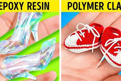 Epoxy Resin VS Polymer Clay || Cool DIY Ideas