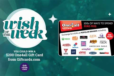 ✨ Wish of the Week ✨ $200 One4All Gift Card