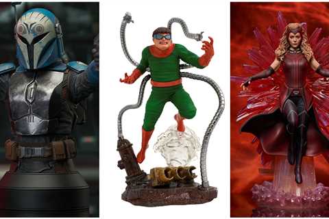 DST Shipping This Week – Marvel PVC Dioramas and a Star Wars Bust