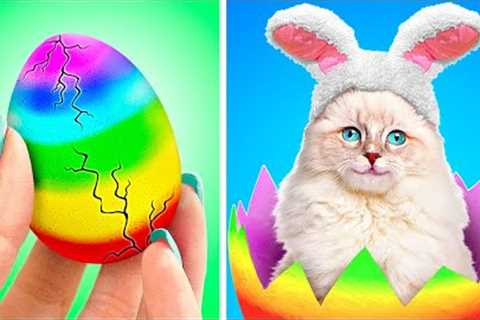 Rainbow-necked Сhicken?🤪 *Easter Gadgets and Hacks*