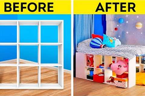 AWESOME KID'S ROOM MAKEOVER || Best Room Transformation Ideas