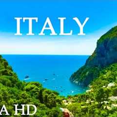 Italy 4K Ultra HD - Relaxing Music - Relaxing Movie