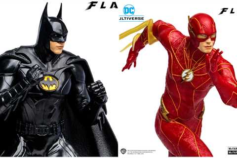 The Flash Movie – Batman and Flash First Figures Revealed