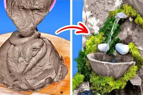 DIY Cement And Gypsum Crafts For Your Home And Backyard