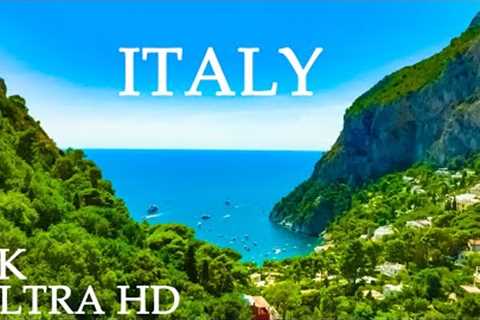 Italy 4K Ultra HD - Relaxing Music - Relaxing Movie