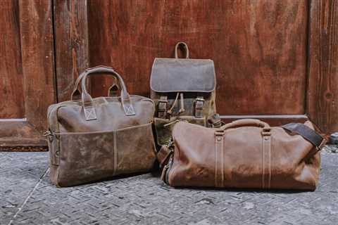 Leather 101: Understanding the Different Types of Leather Goods