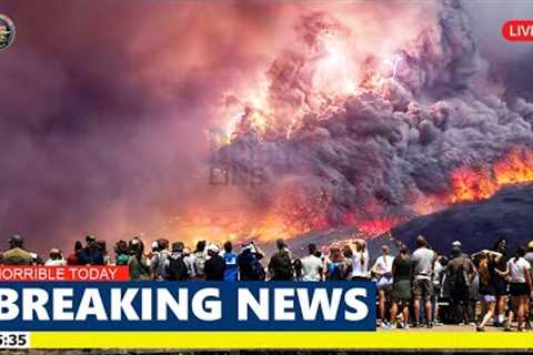 🌋Horrible Today: Europe''s Largest Volcano Explodes Threatens Millions Of People The World