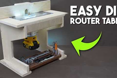 Make a Mini Router Table