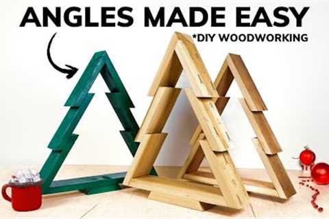 Build Your Own Wooden Christmas Tree With This Simple Jig