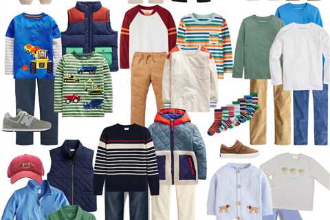 Casual & Classic Boys Clothes for Fall
