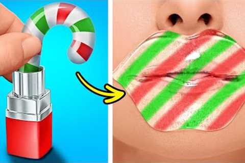 Last Minute DIY Christmas Crafts 💄🪩 Mind-Blowing Girly Hacks to Get Ready in 5 Minutes