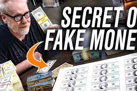 How Fake Movie Money Gets Made!