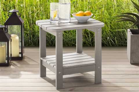 Outdoor Side Tables just $61.56 (Reg. $235!)