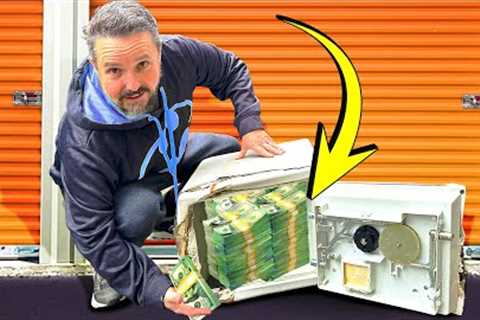 CRACKING SAFE FOUND IN STORAGE UNIT! You won''t believe this!