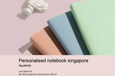 personalised notebook singapore