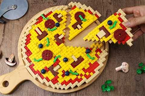 LEGO FAST FOOD: Ultimate Cheese & Mushroom PIZZA