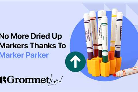 Organize Your Markers with Marker Parker Grip-Tight Coloring Organizer