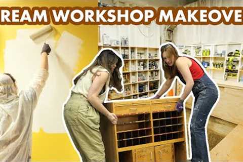 Our DREAM Workshop Makeover (let''s hide our mess)