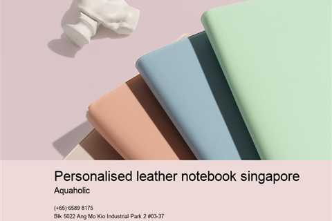 Personalised Leather Notebook Singapore