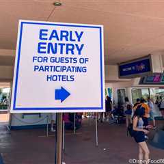 Hotel in Disney World FINALLY Confirms It Will Offer Early Entry in 2024